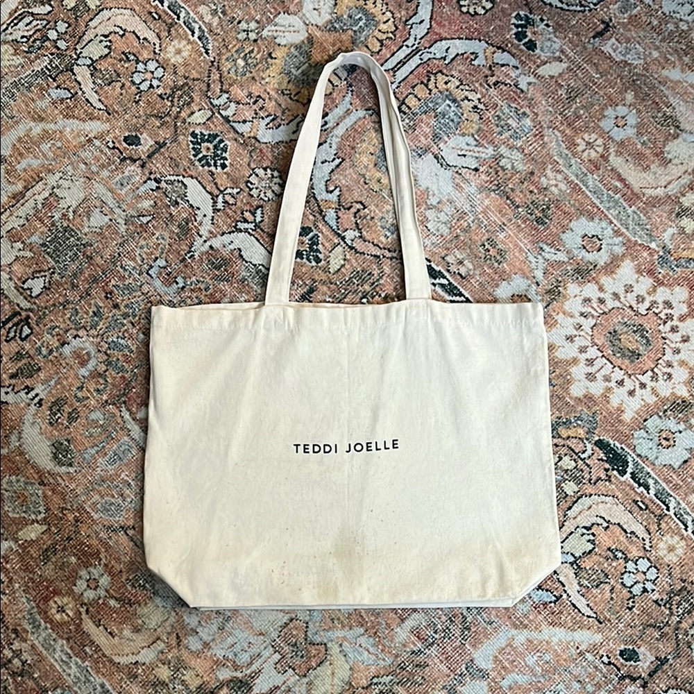 Teddi Joelle Canvas Tote Bag